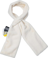 Fur Scarf With Hidden Zipper Pocket