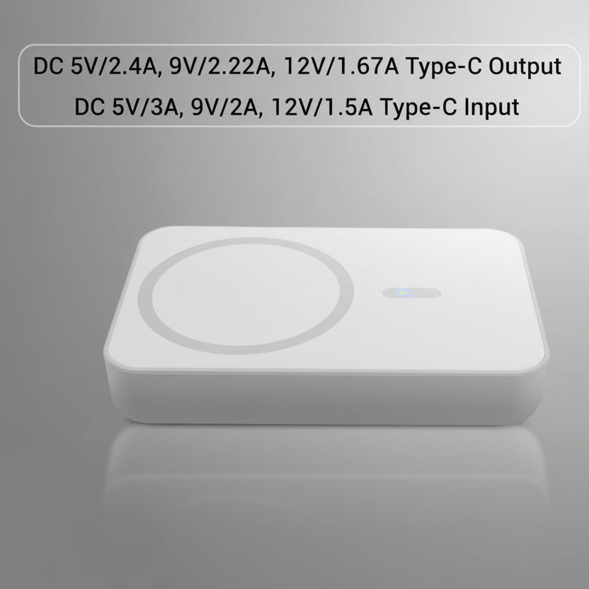 Magnetic Power Bank 10000mAh Wireless Portable Charger