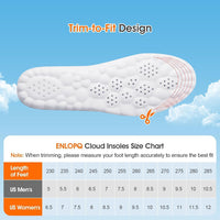 4D Cloud-Like Comfort Soles