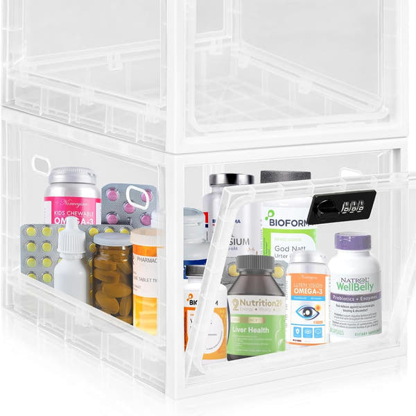 Large Capacity Lockable Storage Box