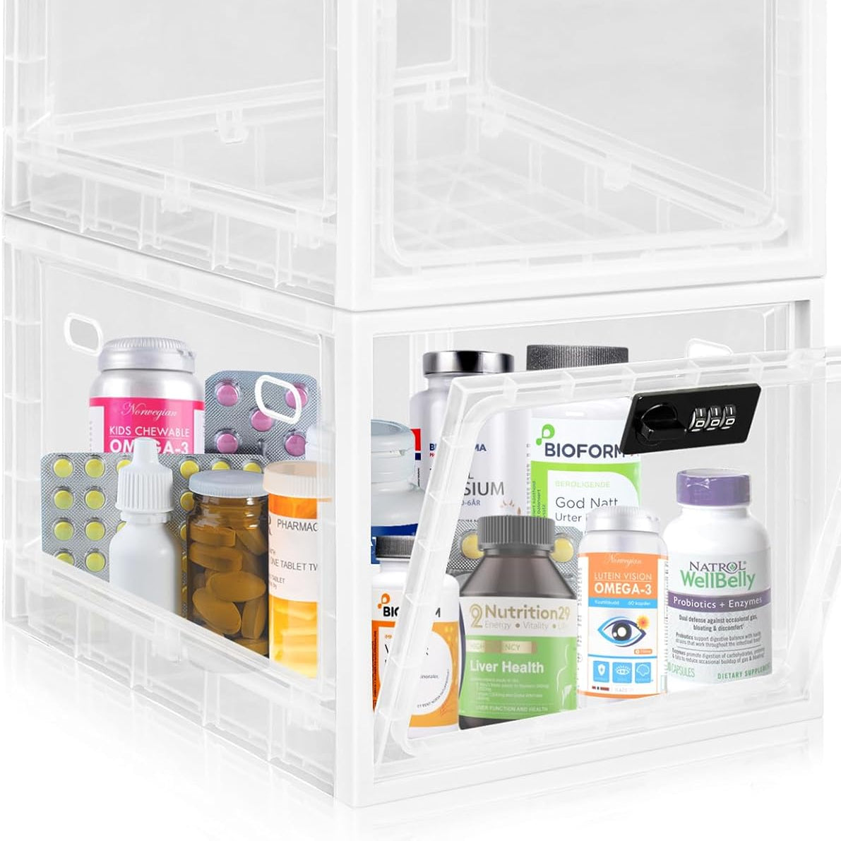 Large Capacity Lockable Storage Box