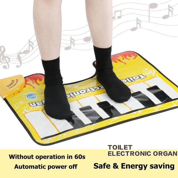 Musical Electronic Toilet Piano Carpet Mat