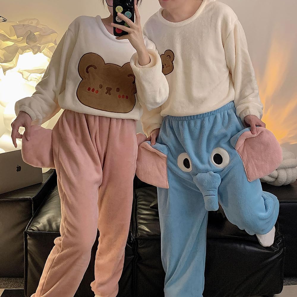 Funny Cartoon Elephant Pants