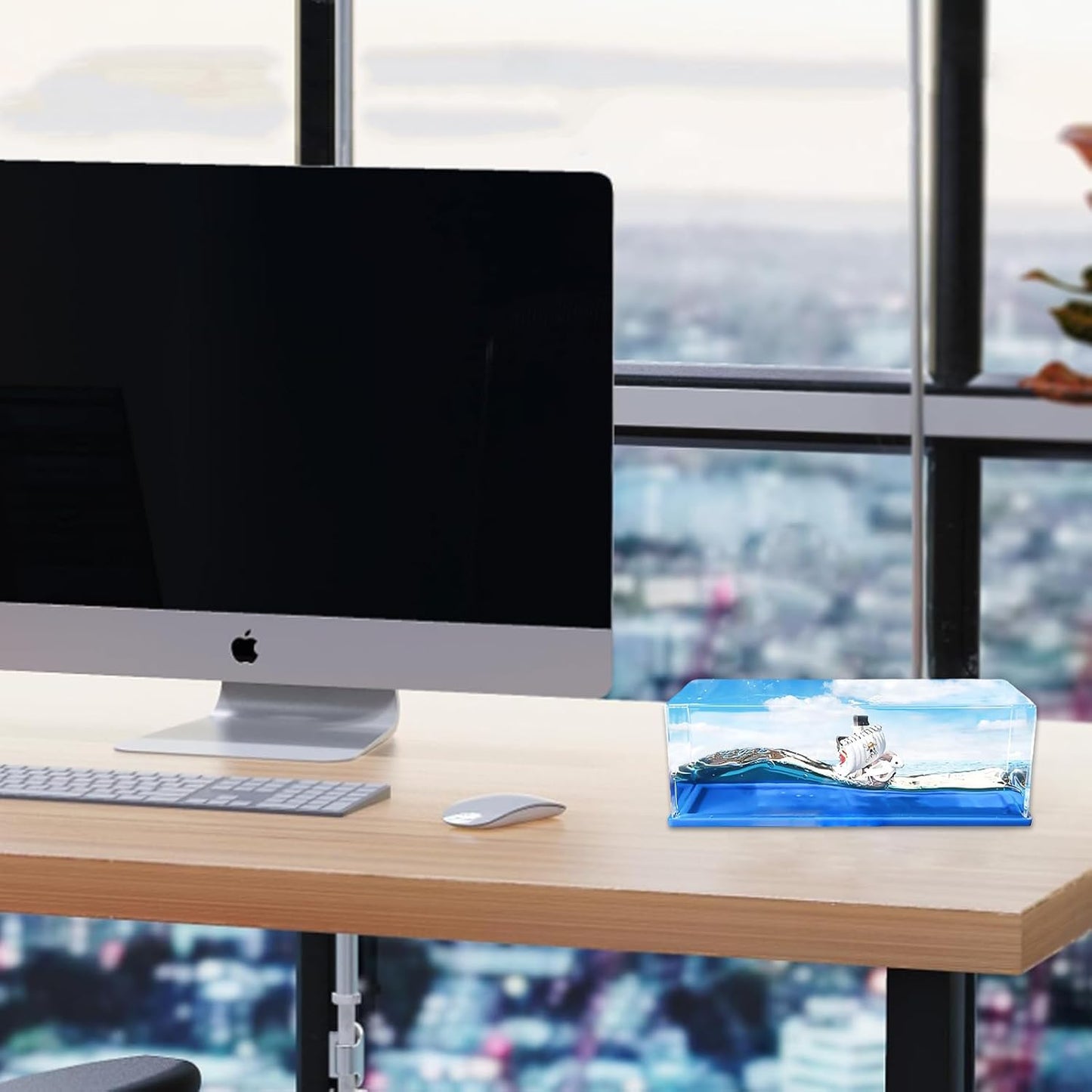 Fluid Drift Model Ship for Office Home Decoration