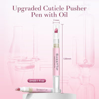 Ceramic Cuticle Pusher & Oil Pen