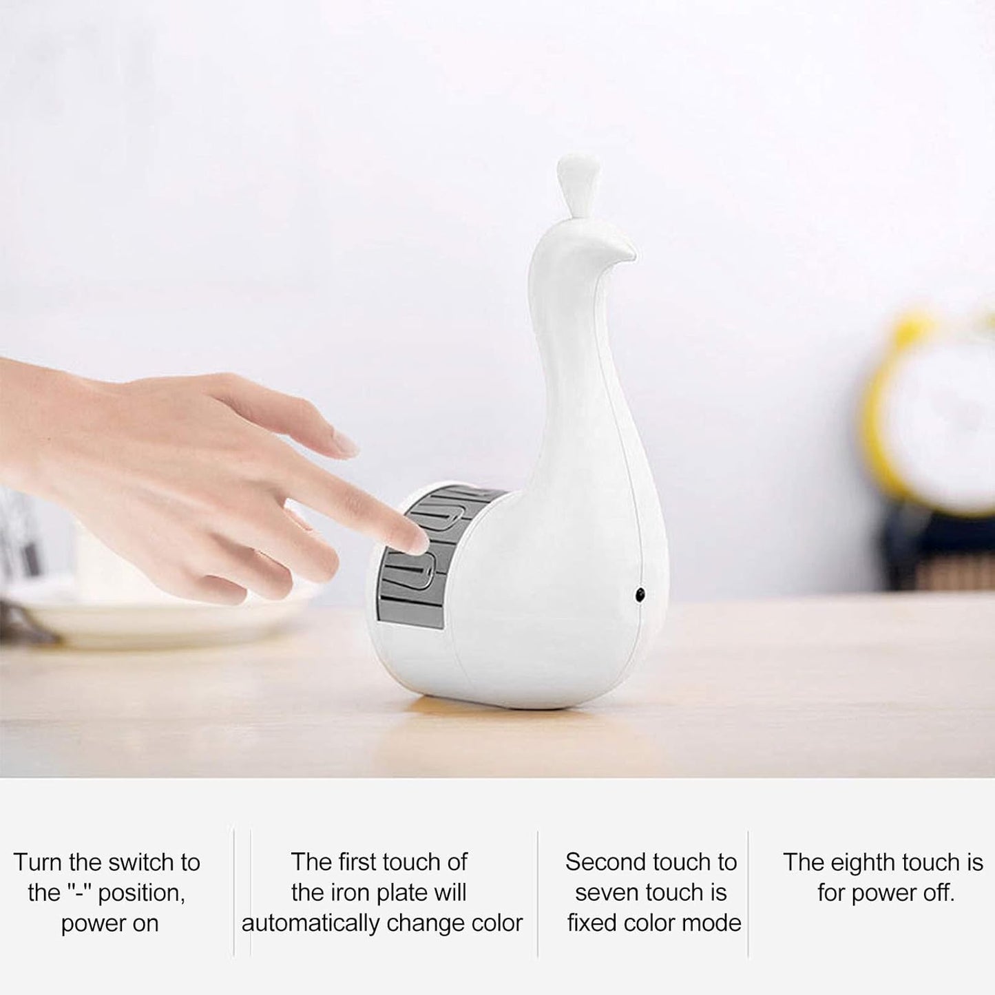 Peacock Projection Lamp