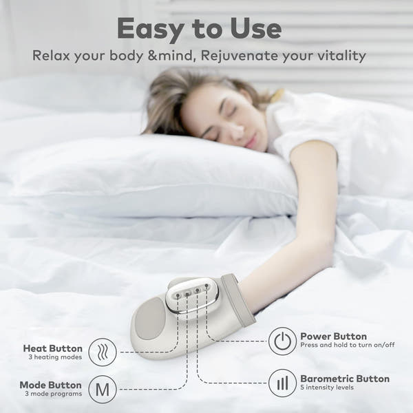 Hand Massager with Heat and Compression