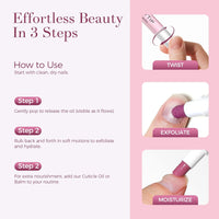 Ceramic Cuticle Pusher & Oil Pen