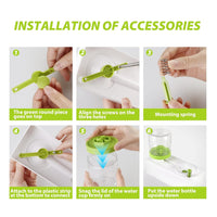 Paint Brush Cleaner and Rinser With Drain