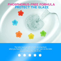 Flower Toilet Gel Stamp set