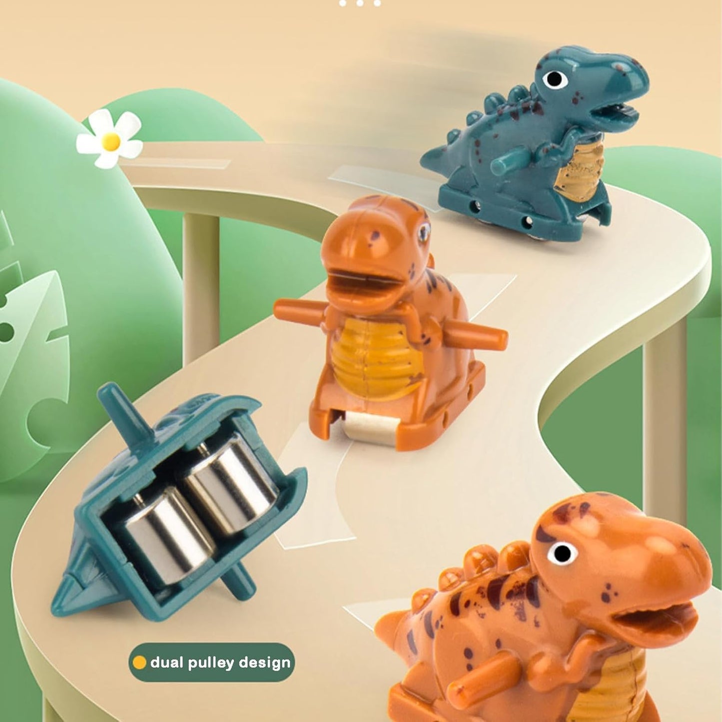 Dinosaur Adventure Roller Coaster Toy