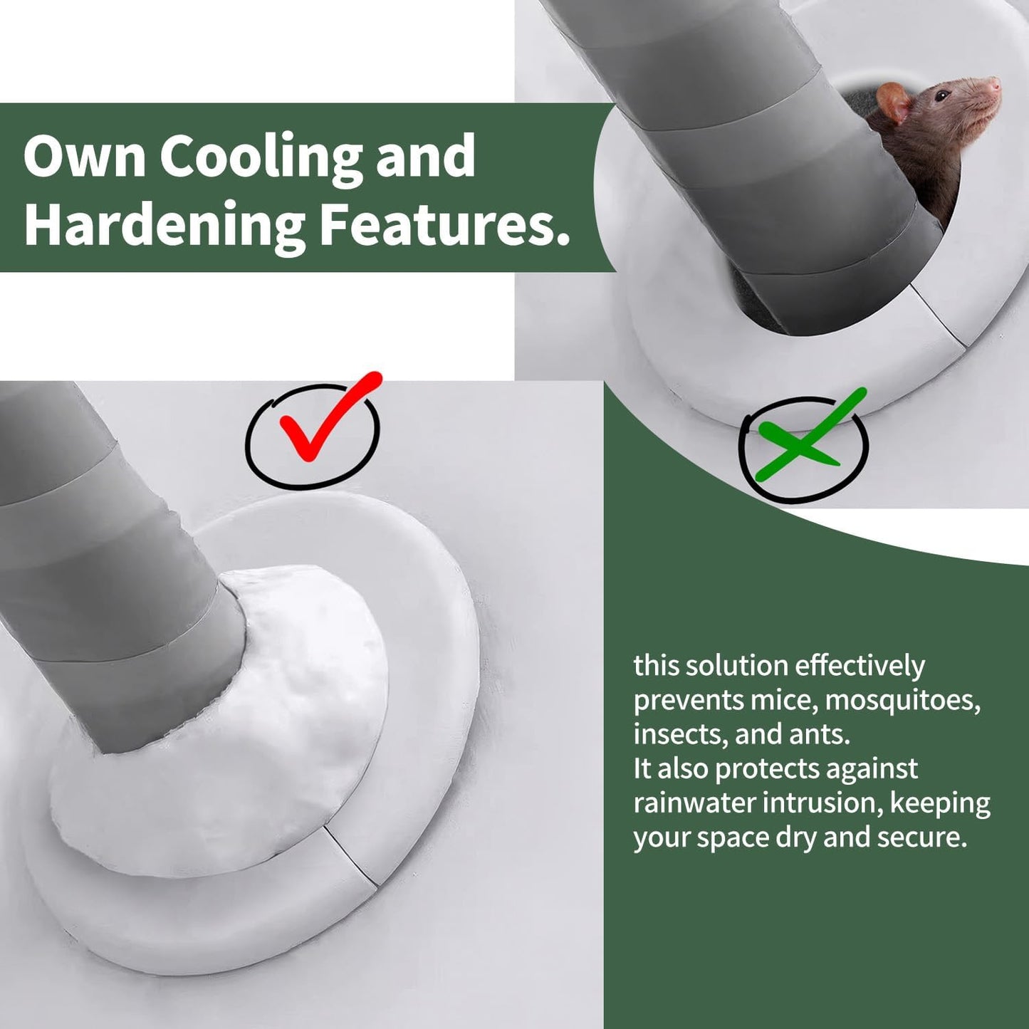 Waterproof White Seal Putty Clay