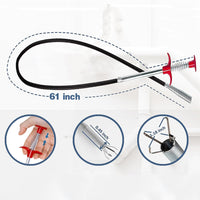 61 inch Flexible Grabber Claw Drain Clog Remover Tool
