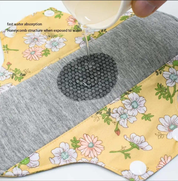 Reusable Cloth Period Pads Washable Napkin for Heavy Flow