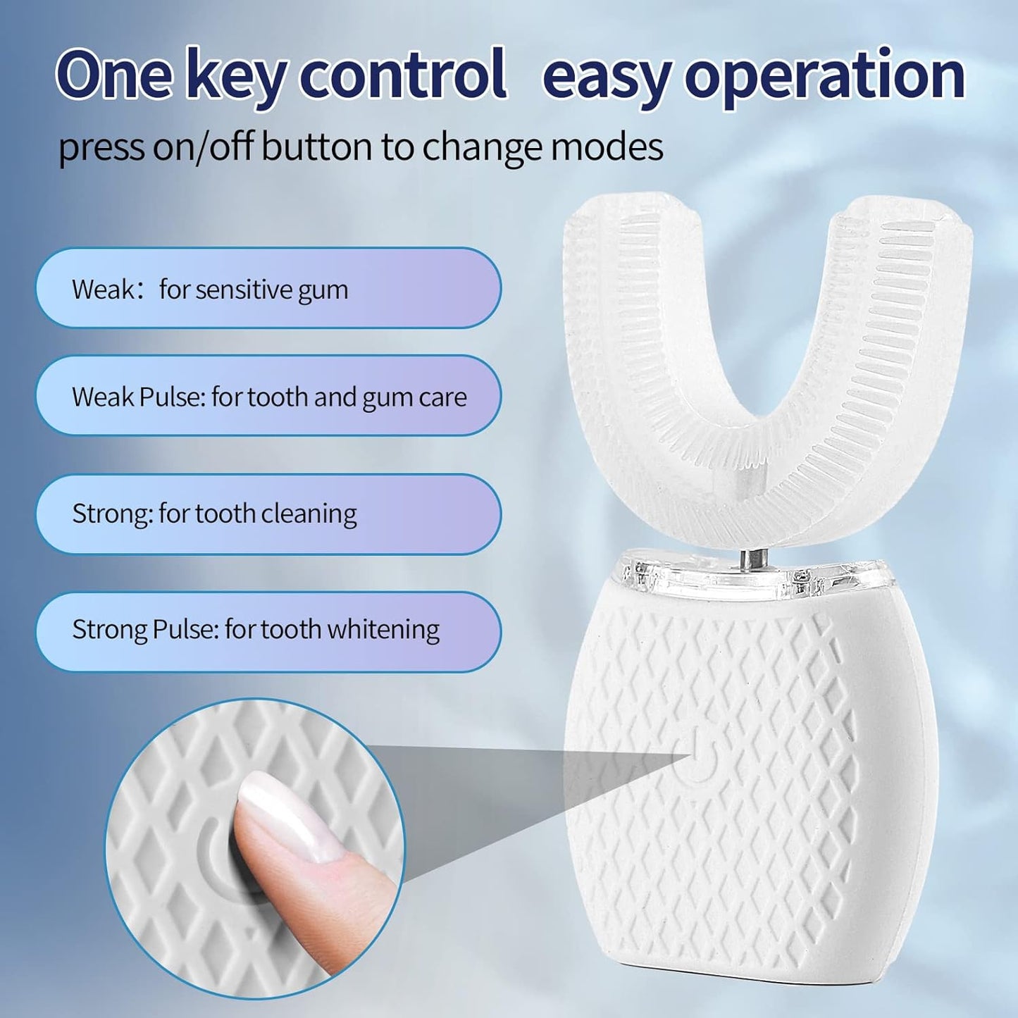 Ultrasonic Adult Electric Toothbrush