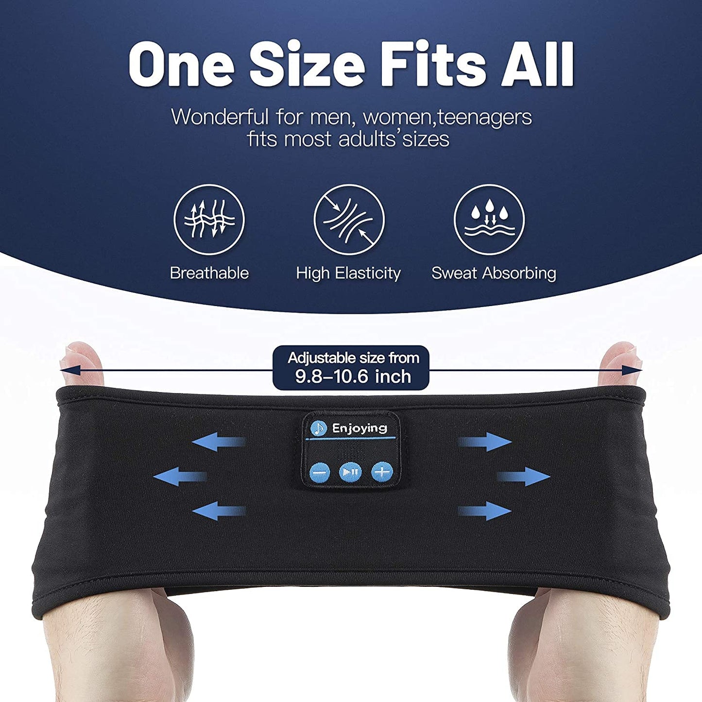 Bluetooth Sleep Eye Mask Wireless Headphone