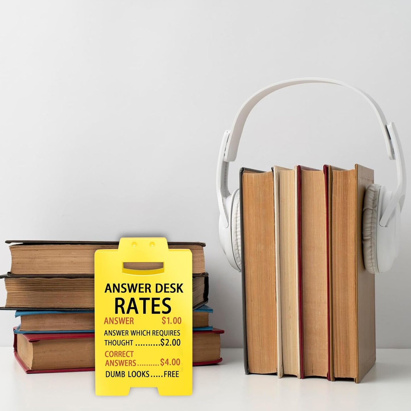 Funny Answer Desk Rates Office Cubicle Decor