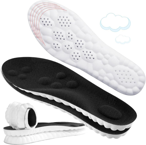 4D Cloud-Like Comfort Soles