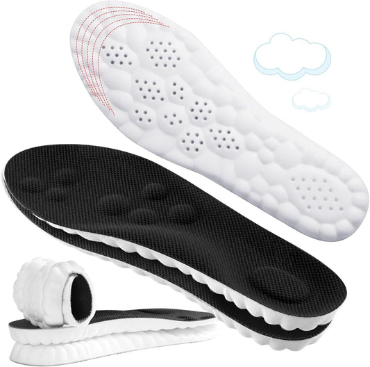4D Cloud-Like Comfort Soles