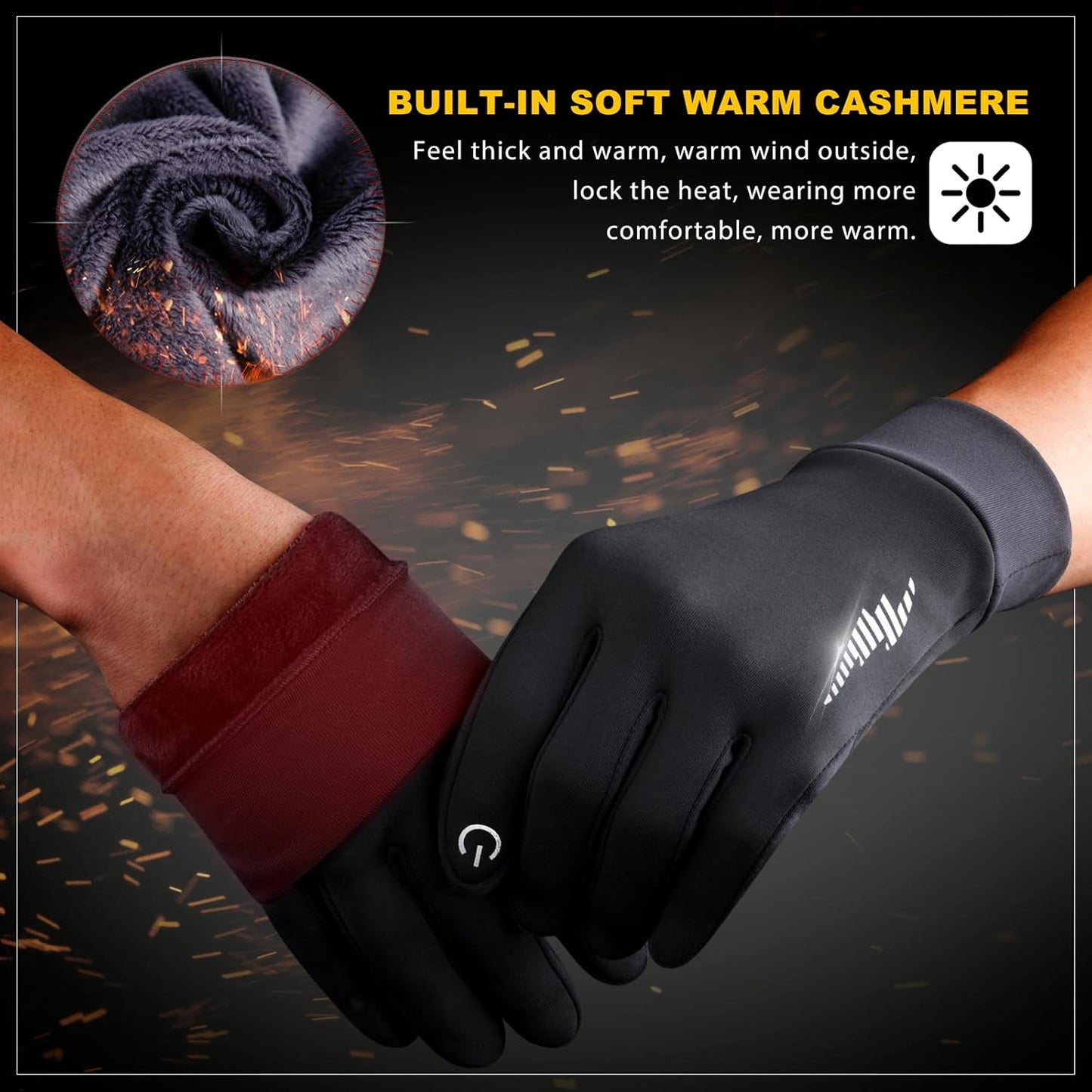 Winter Thermal Gloves Women