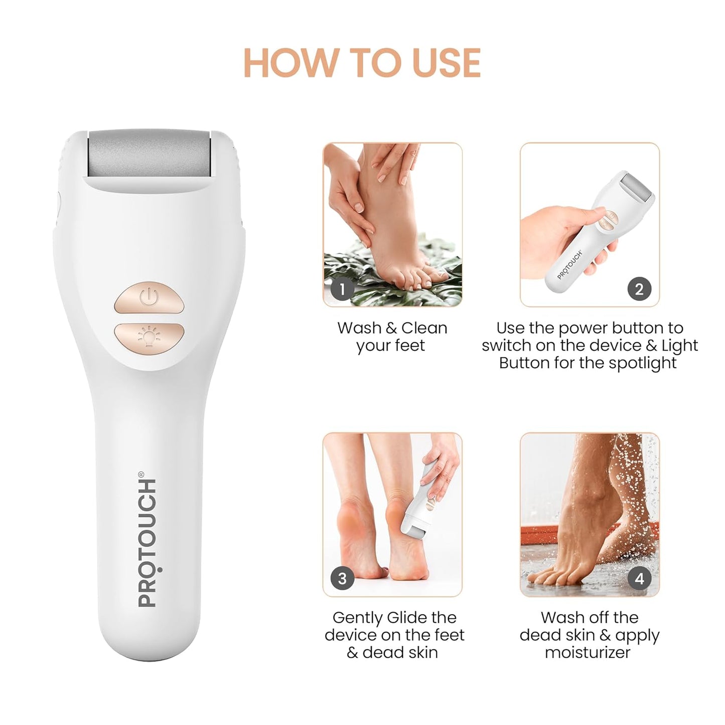 EliteCare Rechargeable Callus Remover