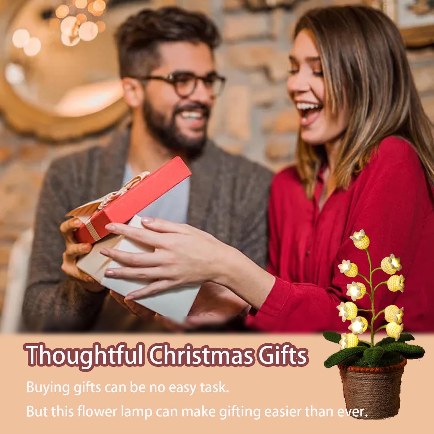 Glowing Crochet Lily Flowers with Night Lights