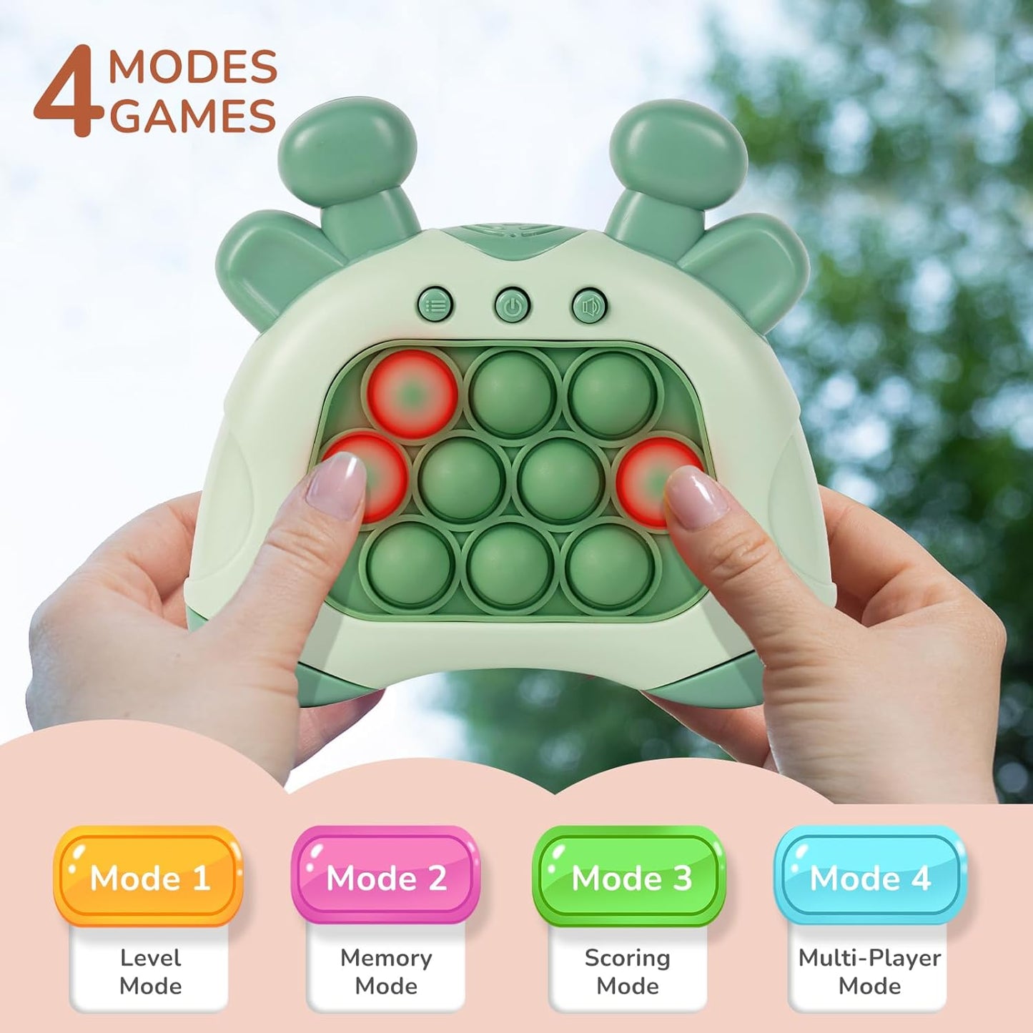 Fast Push Bubble Game, Pop Game It Fidget Sensory Toys