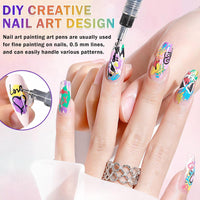 Nail Art Pens Set Fine Tips