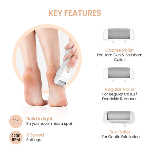 EliteCare Rechargeable Callus Remover