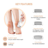 EliteCare Rechargeable Callus Remover