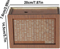 Wooden Money Saving Box