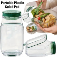 Salad Jar with Side Opening