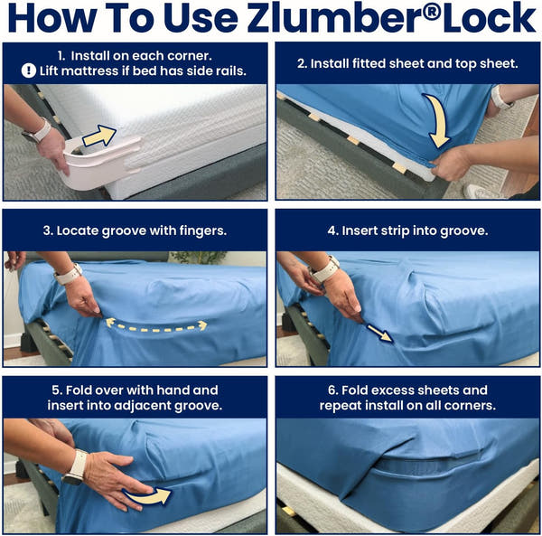 Zlumber Lock Sheet Holder System