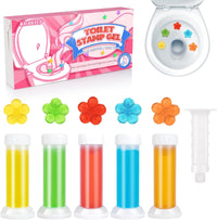 Flower Toilet Gel Stamp set