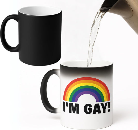 I'm Gay Rainbow Color Changing Mug