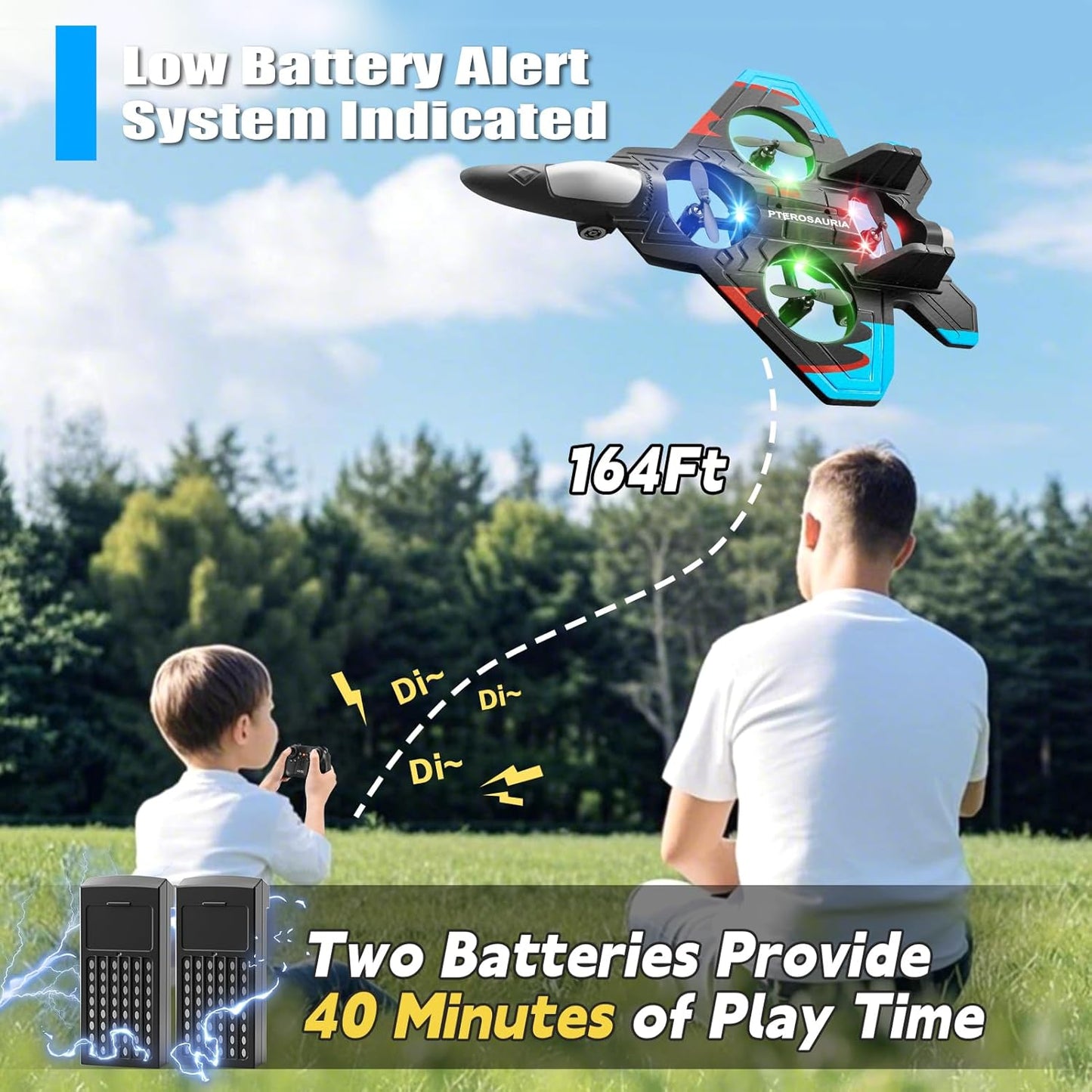 4DRC V32 Foam Remote Control Airplane