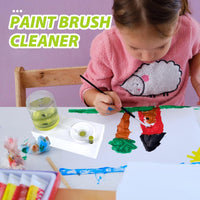 Paint Brush Cleaner and Rinser With Drain