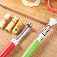 2 in 1 Apple Core Removal, Apple Peeler Tool