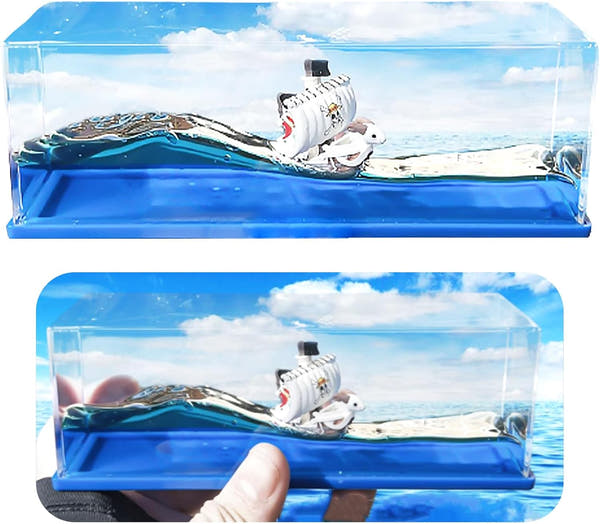 Fluid Drift Model Ship for Office Home Decoration