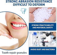 Moldable False Teeth