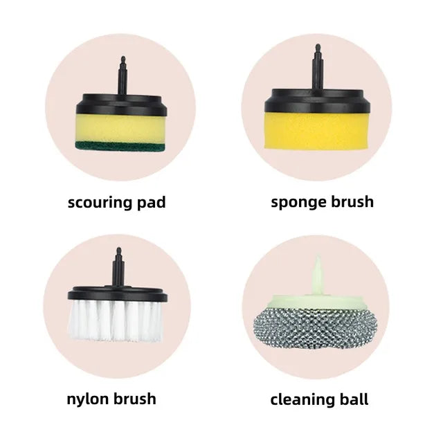 Multi-Functional Electric Cleaning Brush