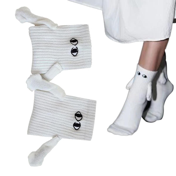 Magnetic Hand-Holding Socks