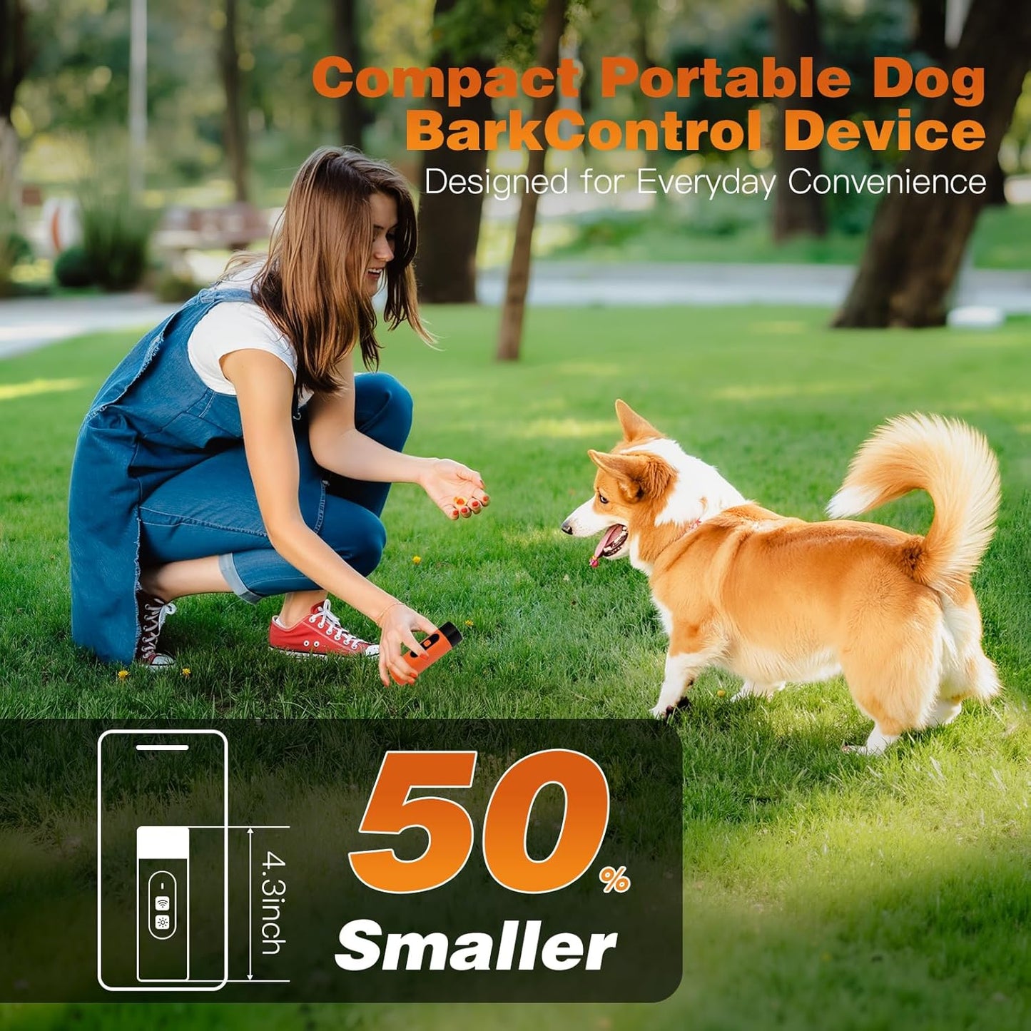 Dog Bark Deterrent Devices, Ultrasonic Anti Barking Device for Dogs