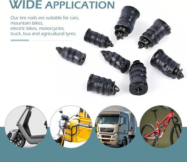 60 PCS Tire Repair Rubber Nail