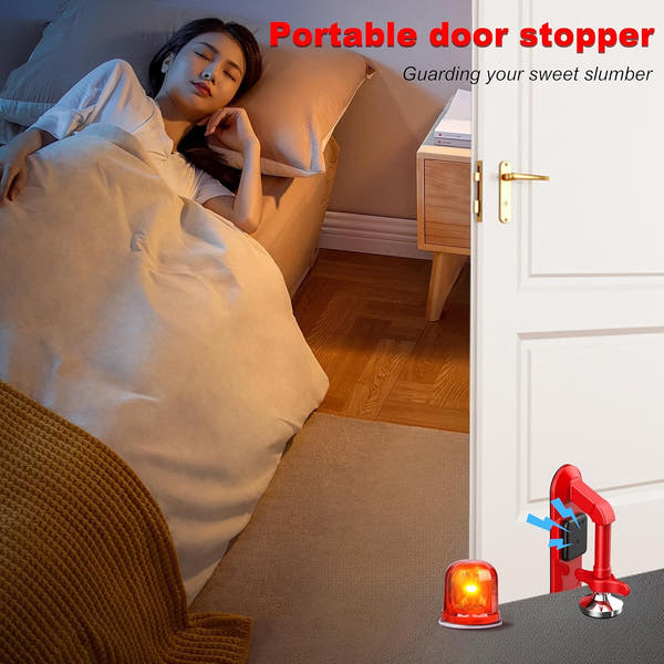 Portable Alarm Door Stopper