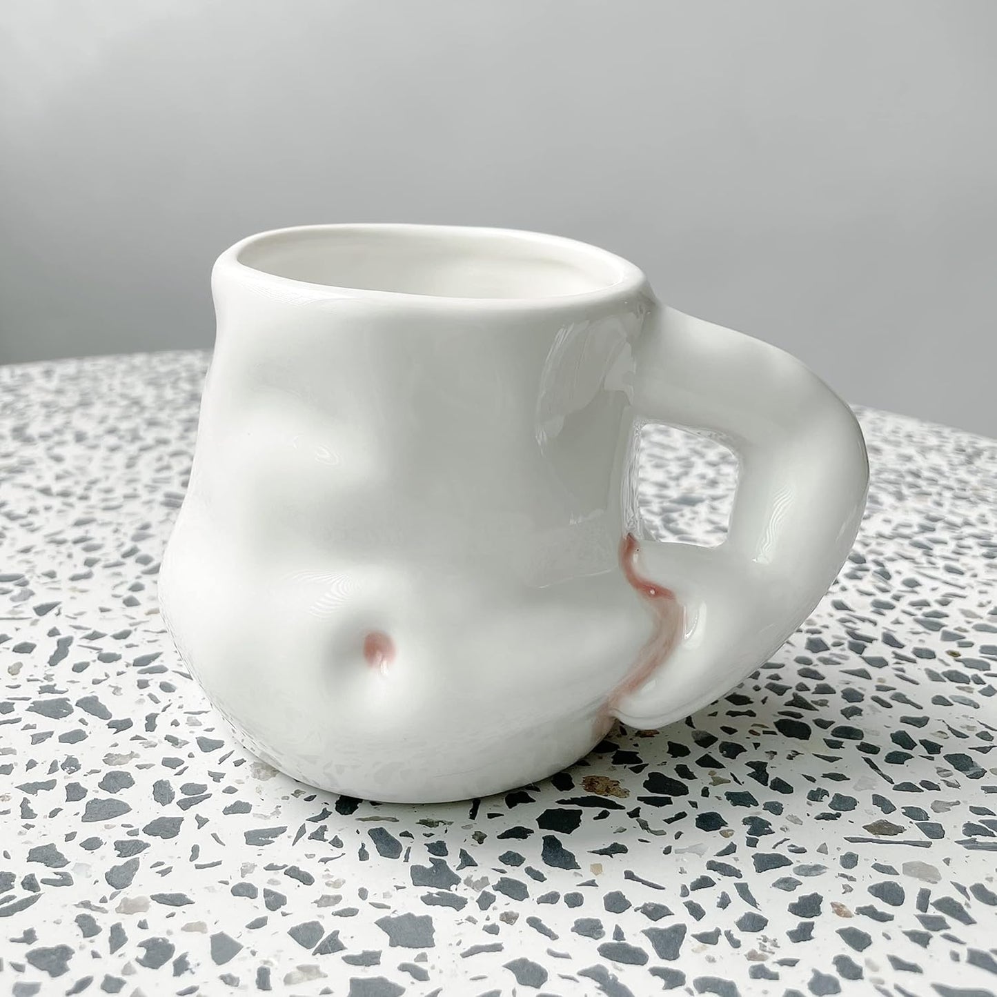 Chubby Buddy Ceramic Potbelly Mug