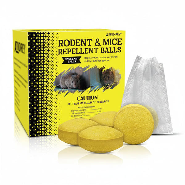 Rodent & Mice Repellent,Squirrel Repellent,Indoor and Outdoor