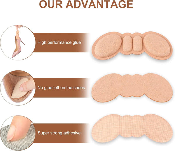 Foam Heel Pads for Shoes (pack of 8)