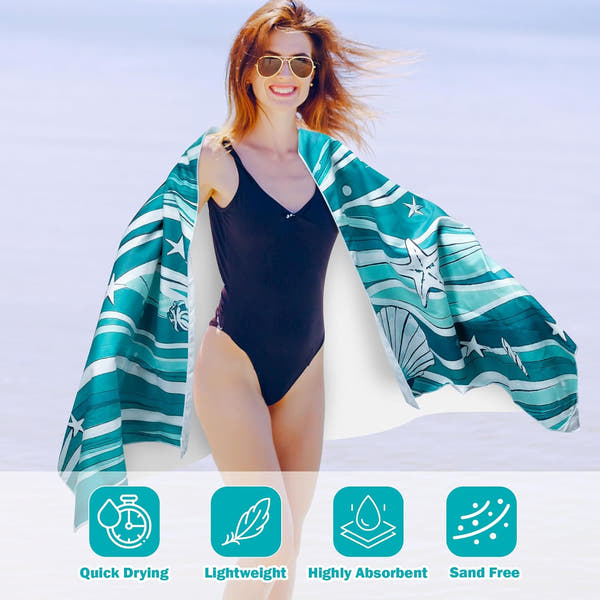 Magnetic Beach Towel