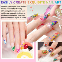 Nail Art Pens Set Fine Tips